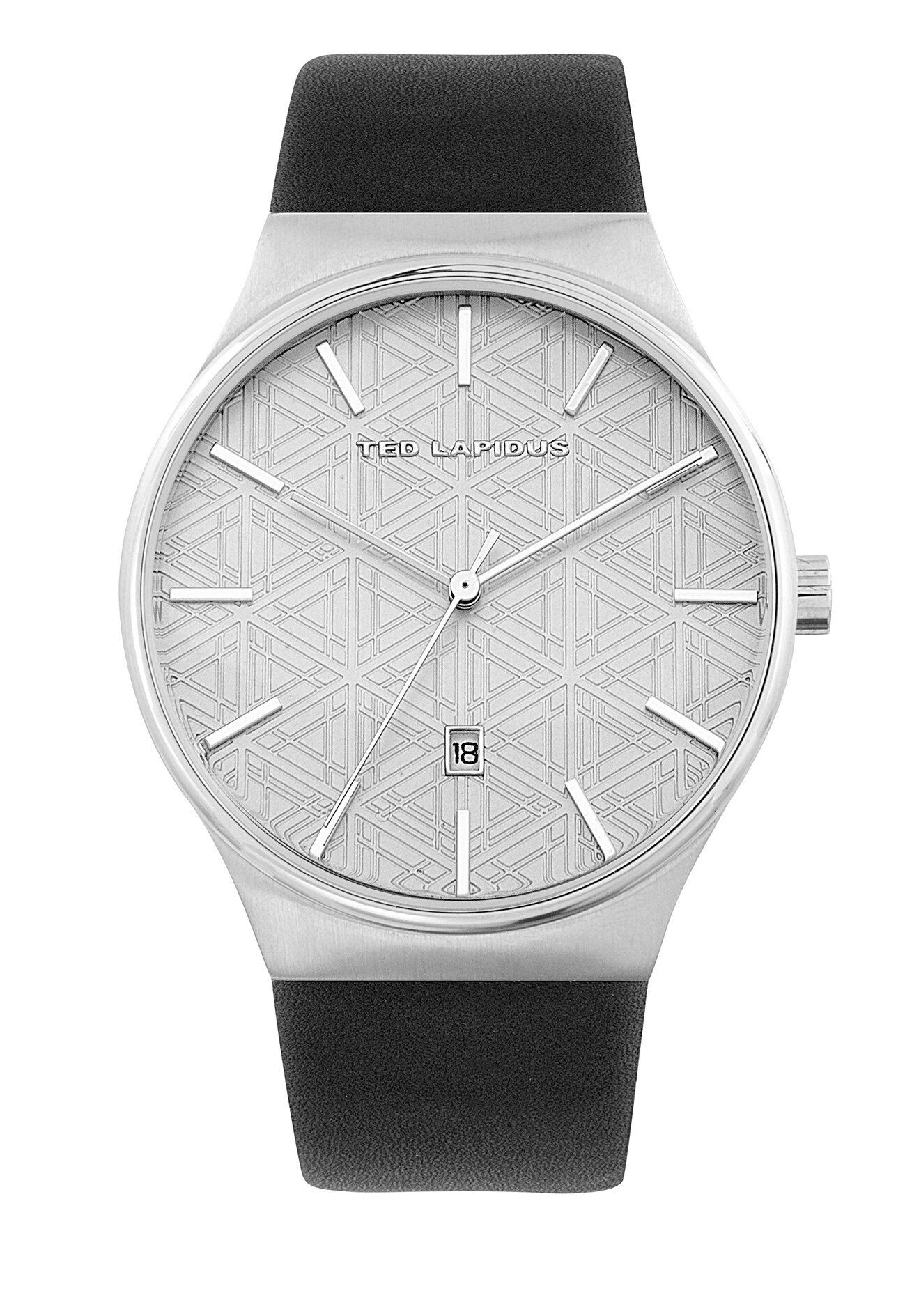 Ceas pentru barbati, Ted Lapidus, curea din piele neagra, 5131702