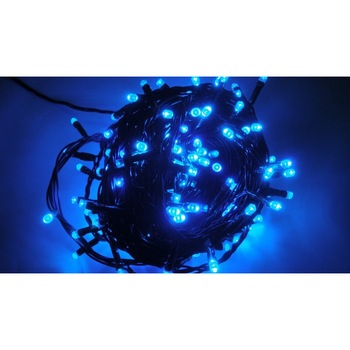 Instalatie brad Craciun LikeSmart, 180 LED-uri albastre, 17.9 m, controler, interior / exterior Instalatie brad Craciun LikeSmart, 180 LED-uri albastre, 17.9 m, controler, interior / exterior