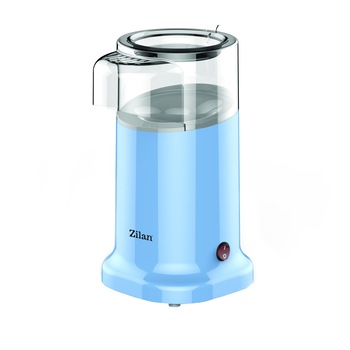 Aparat Pentru Popcorn Zilan ZLN-3147, Putere 1200W, sistem cu jet de aer cald, Bleu Aparat Pentru Popcorn Zilan ZLN-3147, Putere 1200W, sistem cu jet de aer cald, Bleu