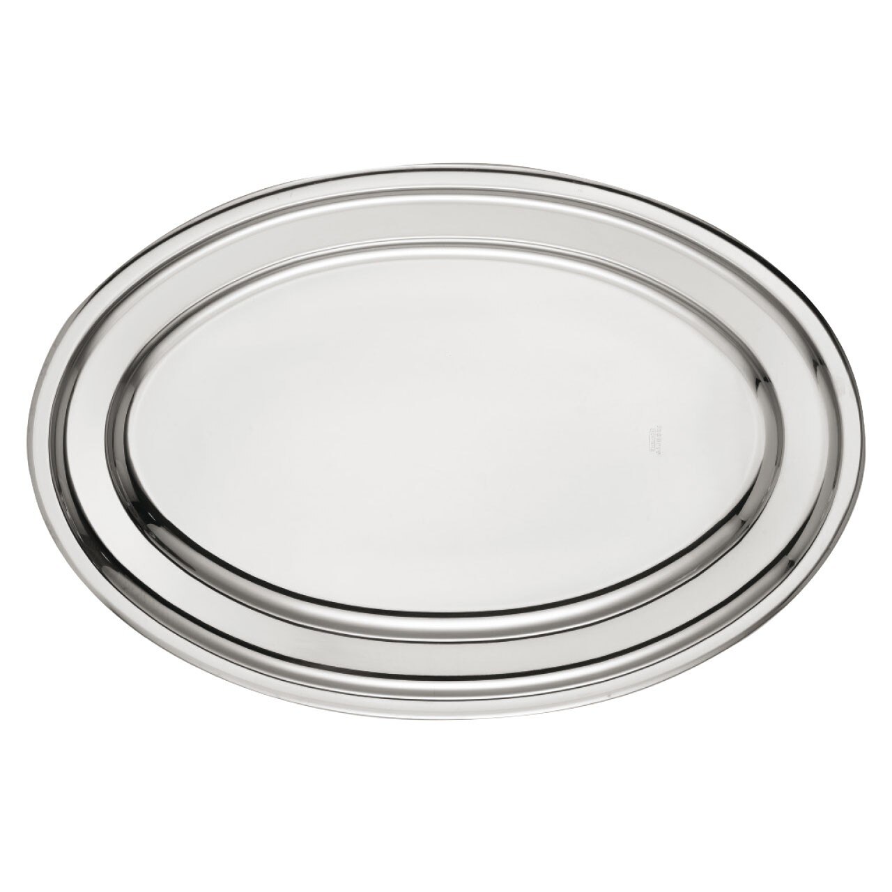 Tava ovala England, Inoxriv, diametru 40x60