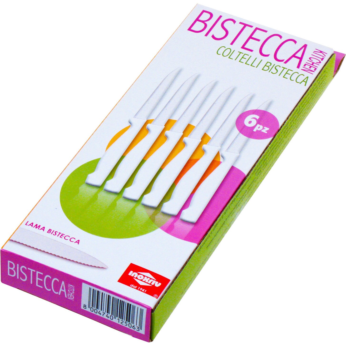 Cutit steak Bistecca, Inoxriv 6 buc.