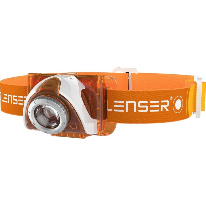 LEDLENSER SEO3 челник оранжев 100lm