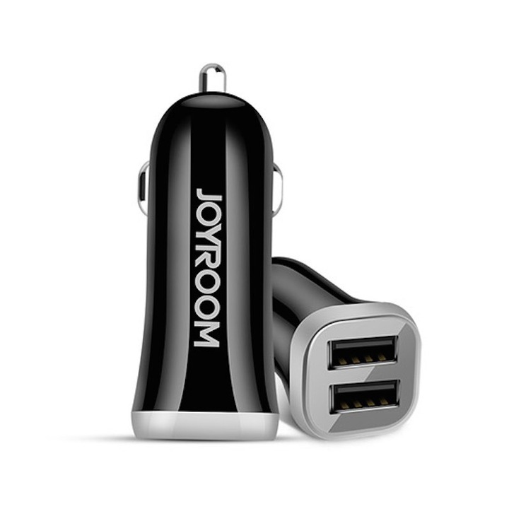 Joyroom C-M216 3.1A 2xUSB Autós Töltő + USB Type-C 1M Adatkábel
