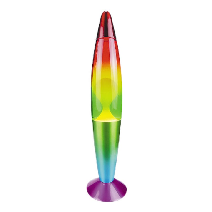 Rába Lollipop Rainbow lávalámpa dekorlámpa dekorációs asztali lámpa G45 25W 7011