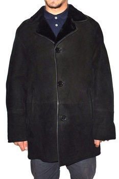 Cojoc barbati, din blana naturala, marca Kurban, 22-01-95, negru, Negru, S Cojoc barbati, din blana naturala, marca Kurban, 22-01-95, negru, Negru, S