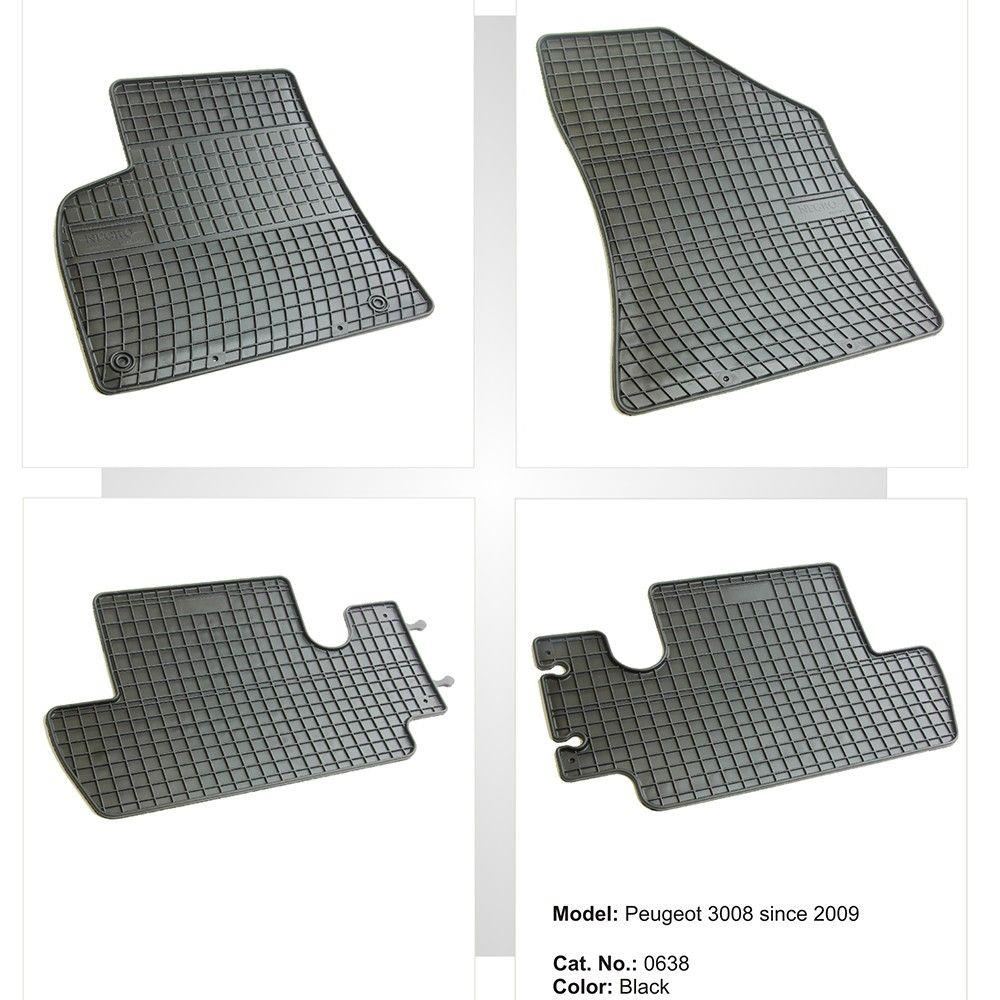 Set covorase auto Herrmann pentru Peugeot 3008 2009-prezent