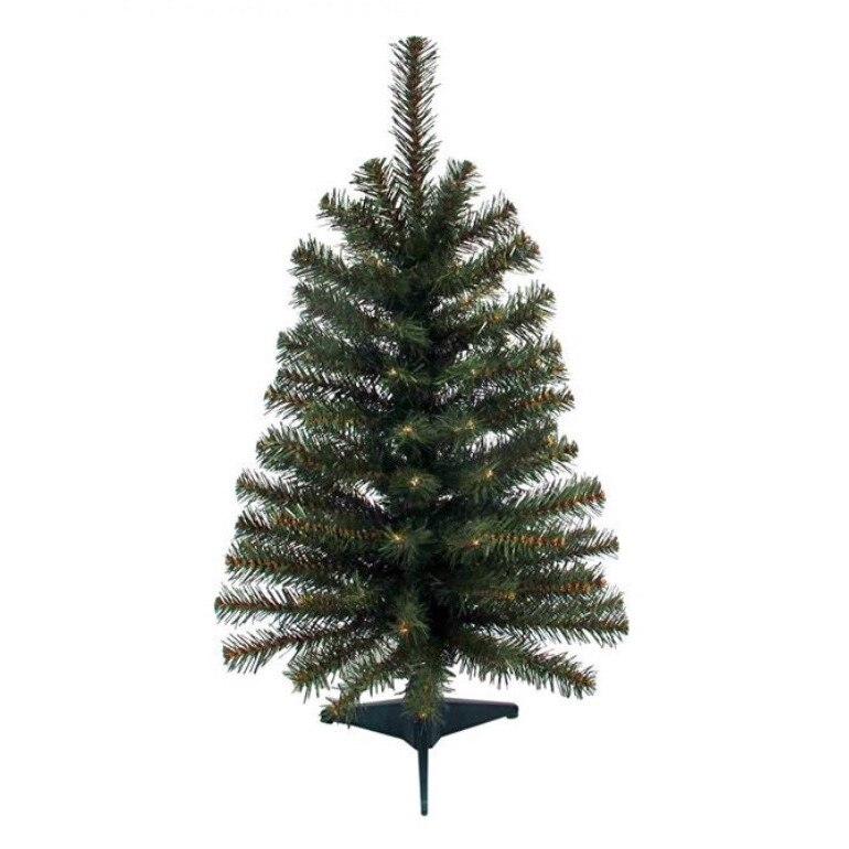 Brad artificial Verde de Craciun , 105 m + suport brad