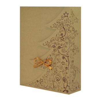 Cutie Decorativa tip Brad din Carton Cutie Decorativa tip Brad din Carton