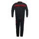 Costum profesional de paza si protectie Safe, 3 piese, negru/rosu, marime 48 (M)
