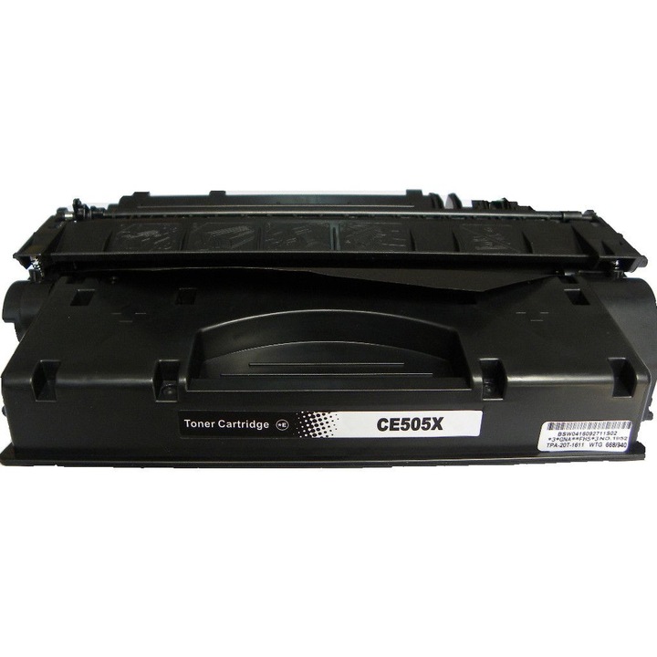 Kompatibilis lézerpatron HP CE505X, CRG719H, kapacitás 6500 oldal, EPS, fekete
