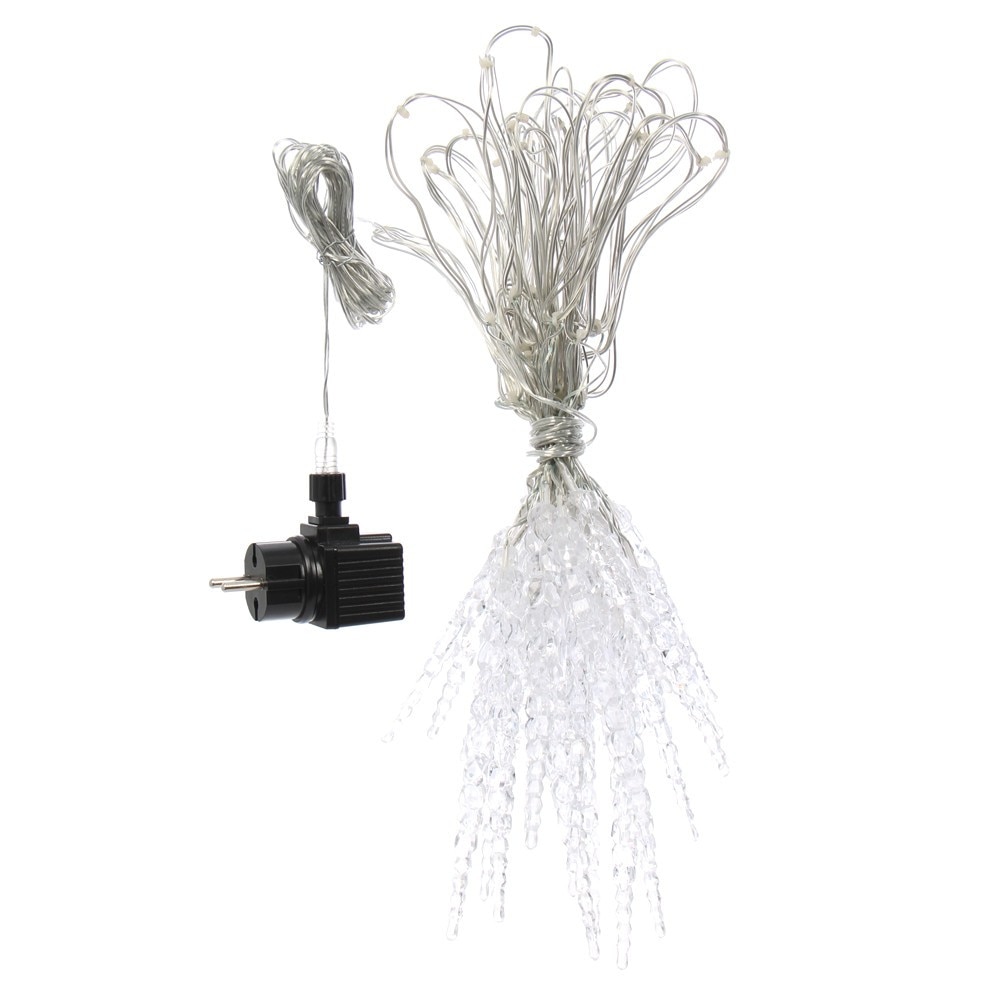 Turturi instalatie Craciun, 30 LED-uri albastre, 8.7 m, interior / exterior