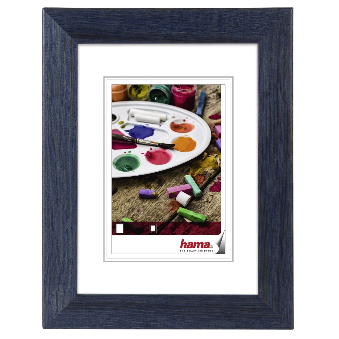 Rama Foto Hama din Lemn Riga 13x18 cm, blue