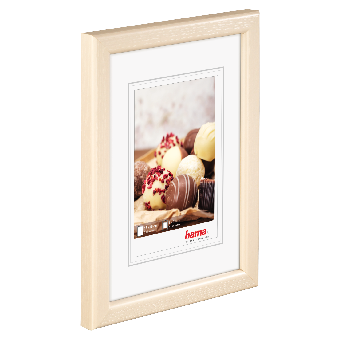 Rama Foto Hama din Plastic Bella Mia 13x18 cm, crem