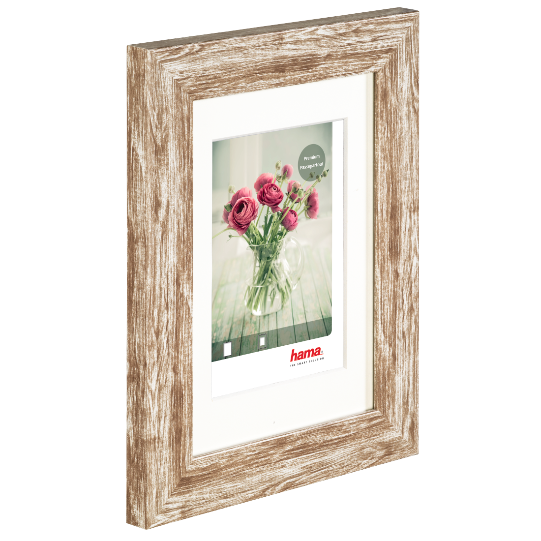 Rama Foto Hama din Plastic Chalet 10x15 cm, maro