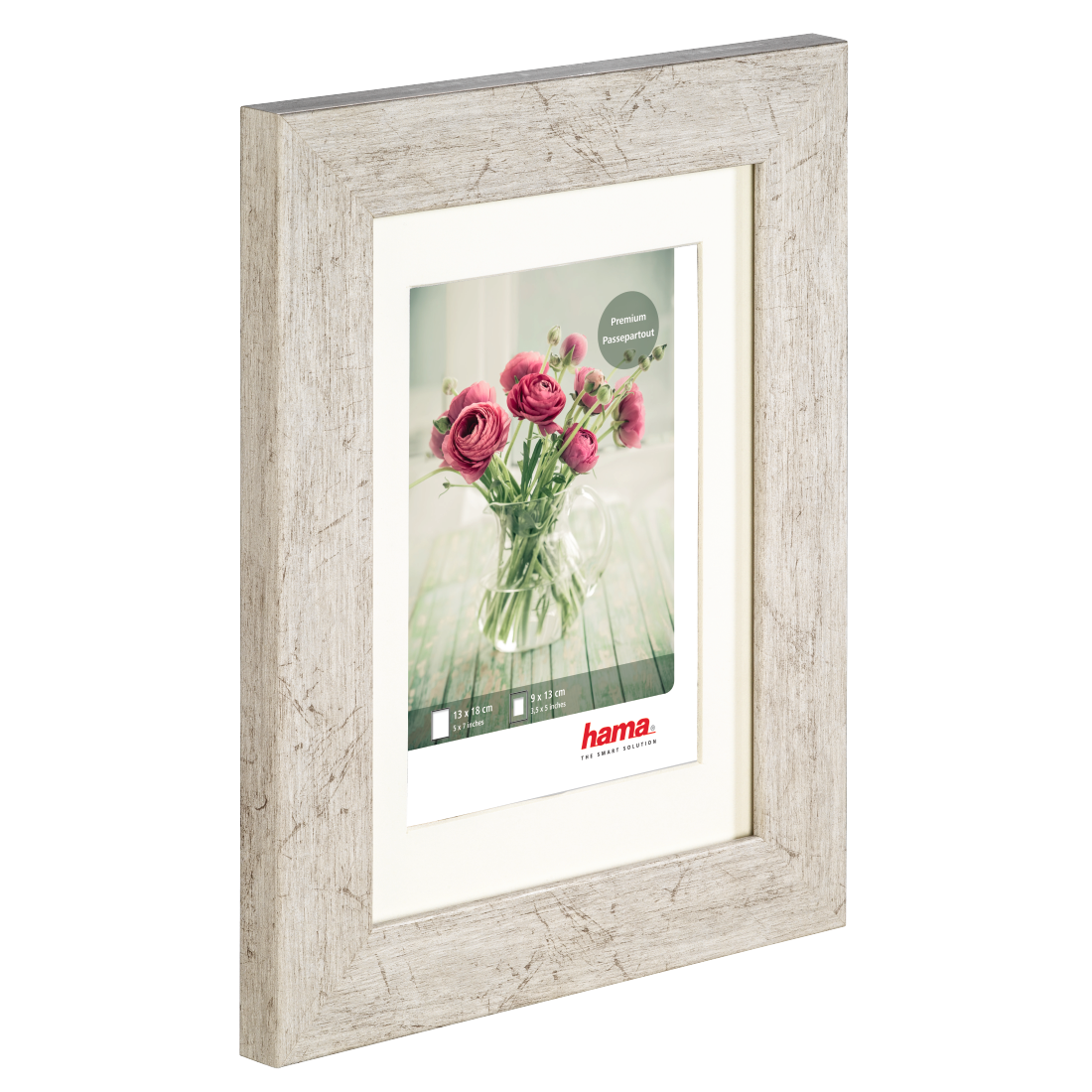 Rama Foto Hama din Plastic Chalet 13x18 cm, taupe