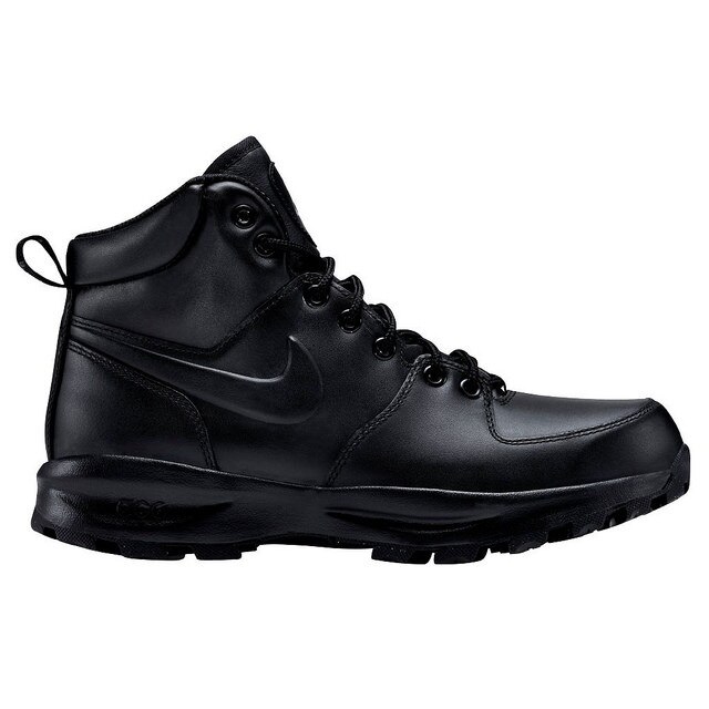 Incaltaminte de iarna pentru barbati Nike Leather, negru, 43 - eMAG.ro