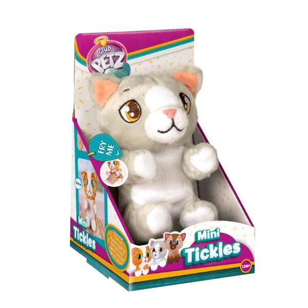 Jucarie interactiva Mini Tickles - Pisica Birmaneza