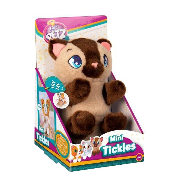 Jucarie interactiva Mini Tickles - Pisica Siameza