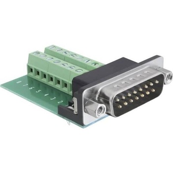 Adaptor Sub-D 15 pin Gameport Terminal block 16 pin - 65275 Adaptor Sub-D 15 pin Gameport Terminal block 16 pin - 65275