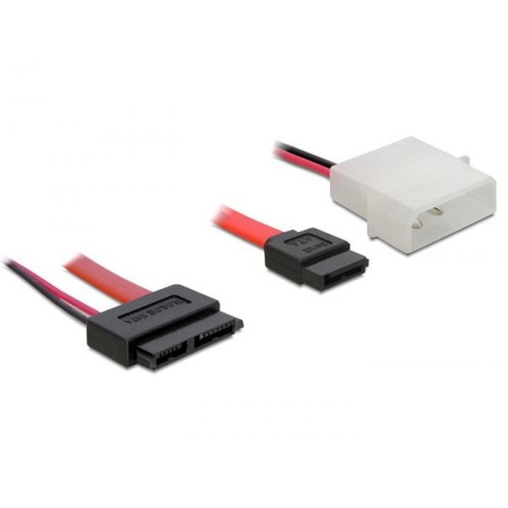 DeLock DL84390 Cable SATA Slimline female + 2pin power to SATA (DL84390)