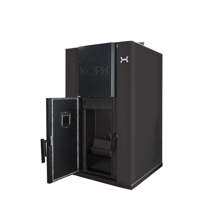 Centrala termica cu peleti Koph PM 35kW, negru