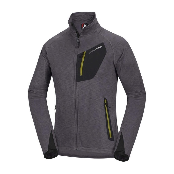 Bluza de barbati NORTHFINDER Salvatore MI-3267-1OR, Gri