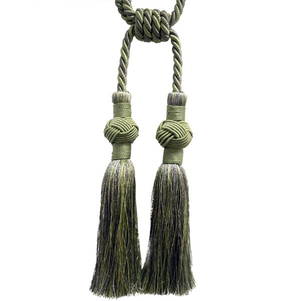 Ciucure pentru perdele si draperii Sof 2135/1509 verde mov