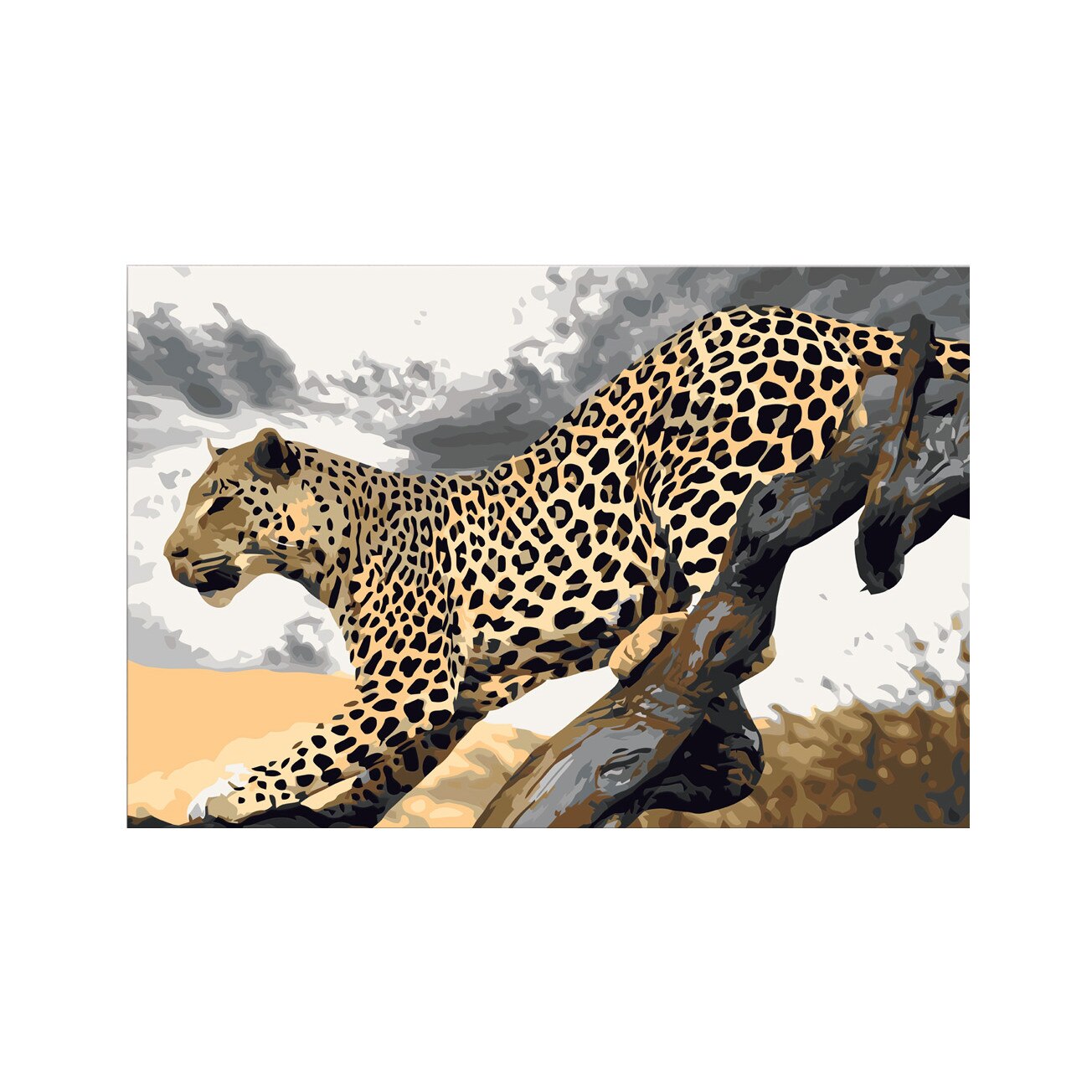 Pictura pe numere - Cheetah - 60x40cm