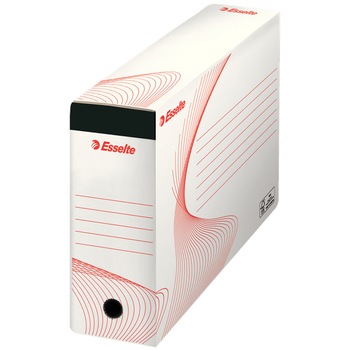Cutie de arhivare pt. dosare suspendate Esselte - 285x117x337mm-10 buc/bax Cutie de arhivare pt. dosare suspendate Esselte - 285x117x337mm-10 buc/bax