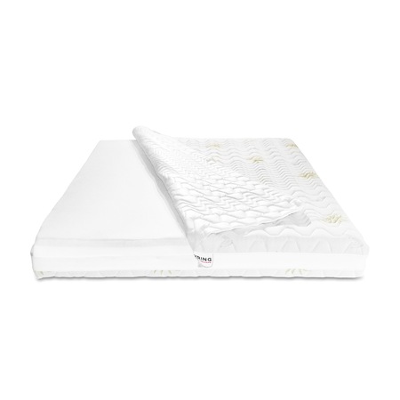 Saltea Kring Venezia, Superortopedic + Spuma memory, 160x200 cm, H 18 cm, husa cu fermoar