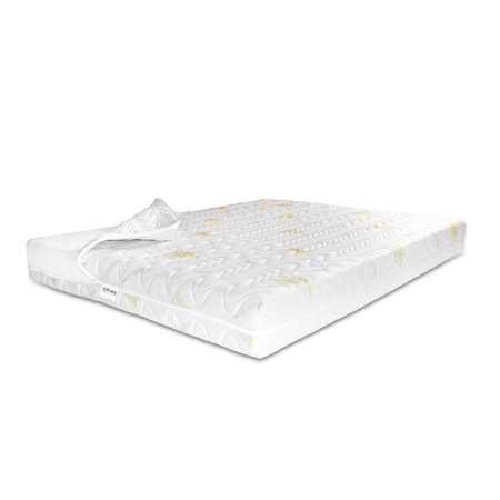 Saltea Anatomica Kring Ecomen, 200x160x20, 17cm Spuma Ortopedica + 3cm soft Fermitate medie, husa matlasata, detasabila tratat Aloe Vera antibacterian, lavabila