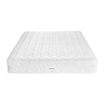 Saltea Kring Bianco, Superortopedic, 160x200 cm, H 25 cm, husa cu fermoar