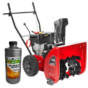 Freza de zapada EFCO ARTIK 56 6 CP, motor Loncin Snow Engine, latime lucru 56 cm, 7 viteze + 1l ulei motor AgroPro Freza de zapada EFCO ARTIK 56 6 CP, motor Loncin Snow Engine, latime lucru 56 cm, 7 viteze + 1l ulei motor AgroPro