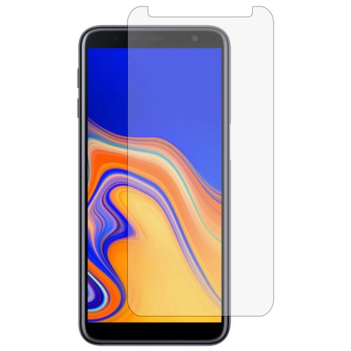 9H üvegfólia Samsung Galaxy J6+ Plus (2018) készülékhez, 2,5D, 0,3 mm