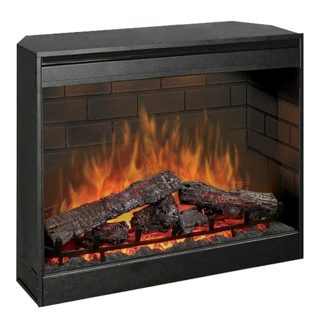 Semineu Belvedere alb - cu focar electric 3D Dimplex Optiflame DF3020-EU cu sunet