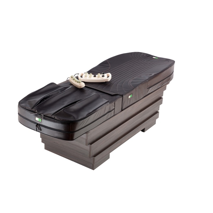 Automatizált masszázságy jáde kövekkel CASA JAD LUXURY Vinyl Wenge