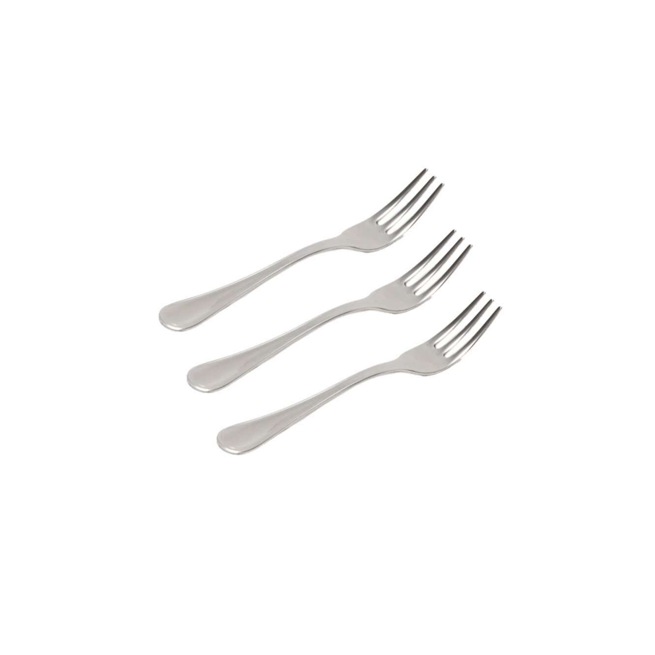 Furculita prajituri RUGIADA, Inoxriv 3 buc.