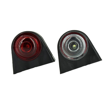 Lampa laterala gabarit EVO cu LED Rosu-Alb 24V E4-Mark (set 2 buc) Lampa laterala gabarit EVO cu LED Rosu-Alb 24V E4-Mark (set 2 buc)