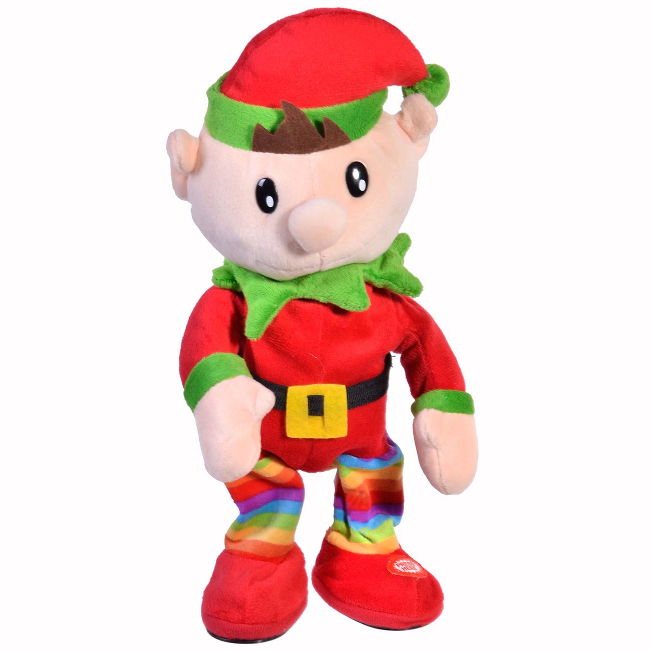 Pitic pentru Craciun care danseaza si canta de Craciun , 33 cm