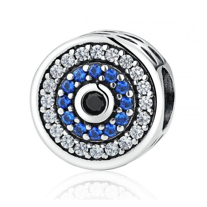 Talisman din argint cu Cristale Colorate