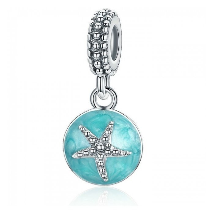 Talisman din argint cu Steluta de Mare