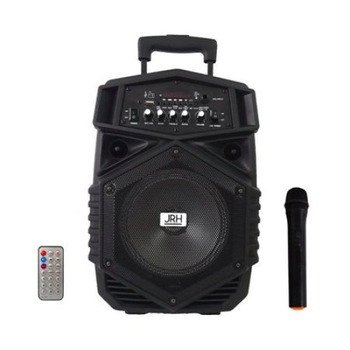 Boxa Bluetooth activa, portabila, tip troller, JRH A84 , microfon inclus, Bluetooth, AUX, Radio Fm, USB Boxa Bluetooth activa, portabila, tip troller, JRH A84 , microfon inclus, Bluetooth, AUX, Radio Fm, USB