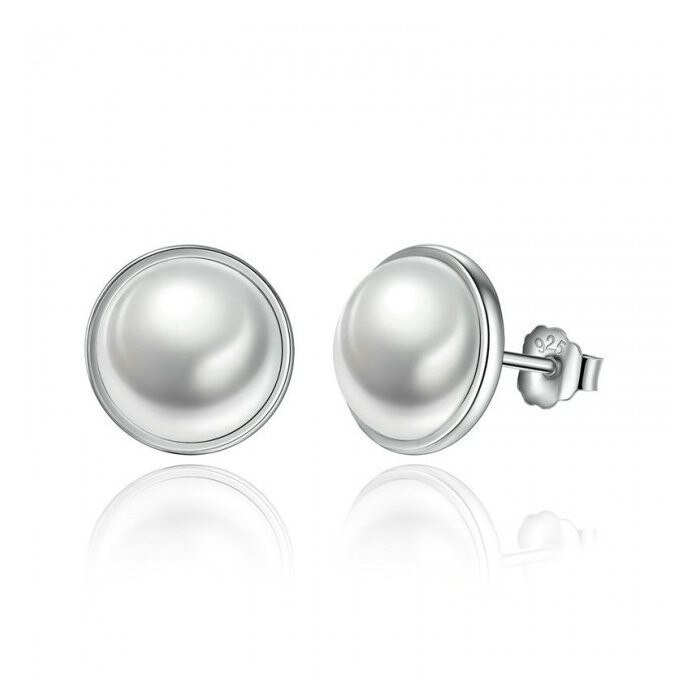 Cercei din argint Beauty Pearls