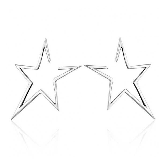 Cercei din argint Be a Star