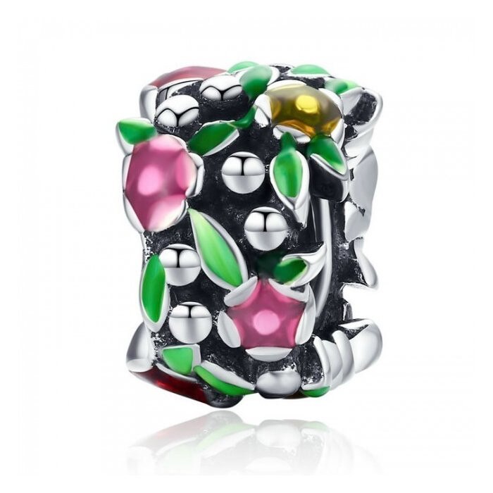 Talisman din argint Flower Wall