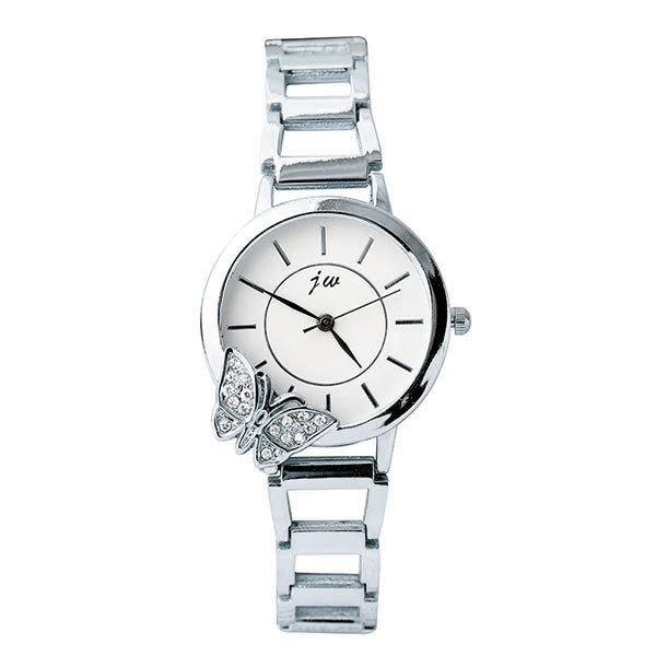 Ceas Dama Quartz jw Casual Elegant Silver, CP9317SR, curea din metal (zale), afisaj analog