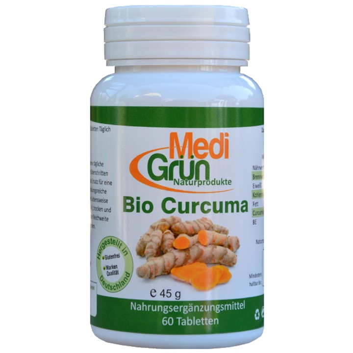 Curcuma (Turmeric) BIO 60 Tablete Medigrun