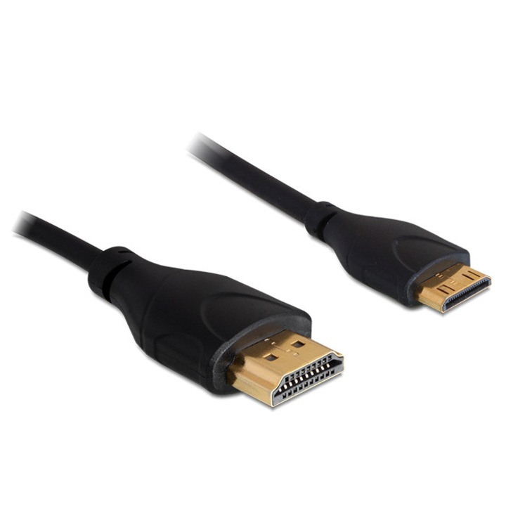 Кабел HDMI A към мини C тънък 1 м - 83132