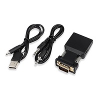 adaptor convertor vga tata la hdmi mama cu cablu audio 1080p mufa aurie hope r imagen 17_0_
0