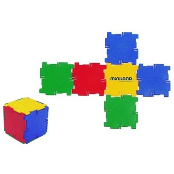Joc de construit Conexion Miniland, 54 piese Joc de construit Conexion Miniland, 54 piese